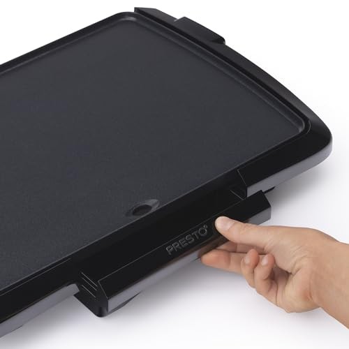 Presto 07047 Cool Touch Electric Griddle Non-Stick, Adjustable Temp