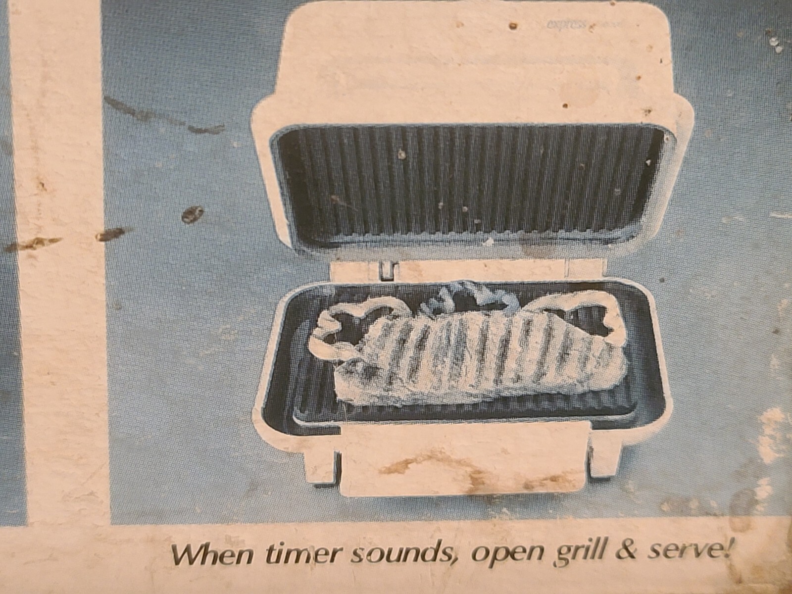NEW IN BOX! Vintage 1992 One Minute Grill Express by Creative Technologies