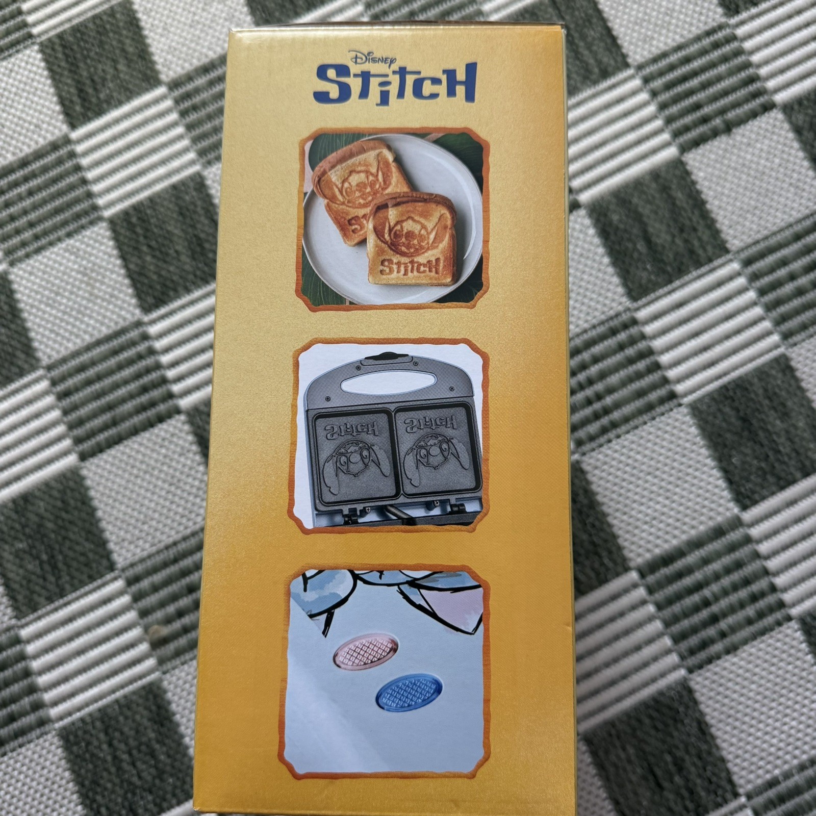 Disney Lilo and Stitch Sandwich Maker Toaster Press Panini Maker NEW Sealed ✨