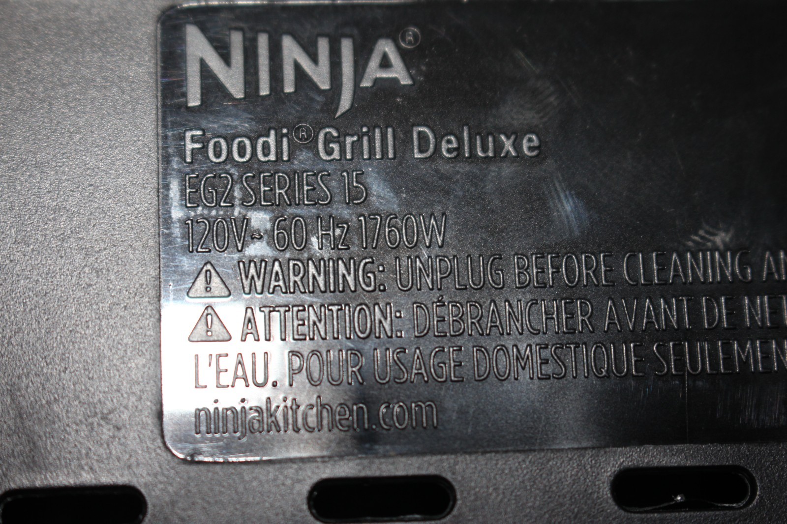Ninja Foodi 5-in-1 Indoor Grill DELUXE- Air Crisp, Roast, Bake, Dehydrate, Broil