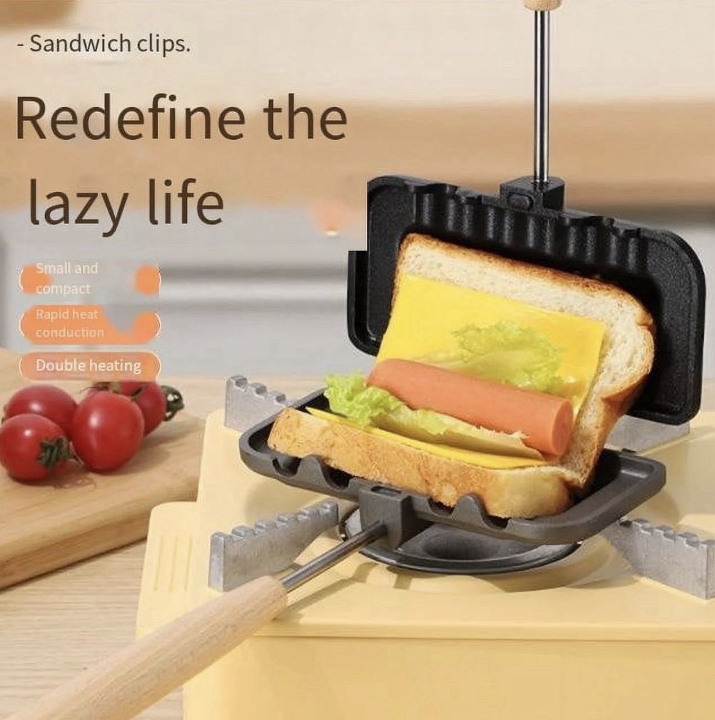 Double Sided Non-Stick Sandwich Maker