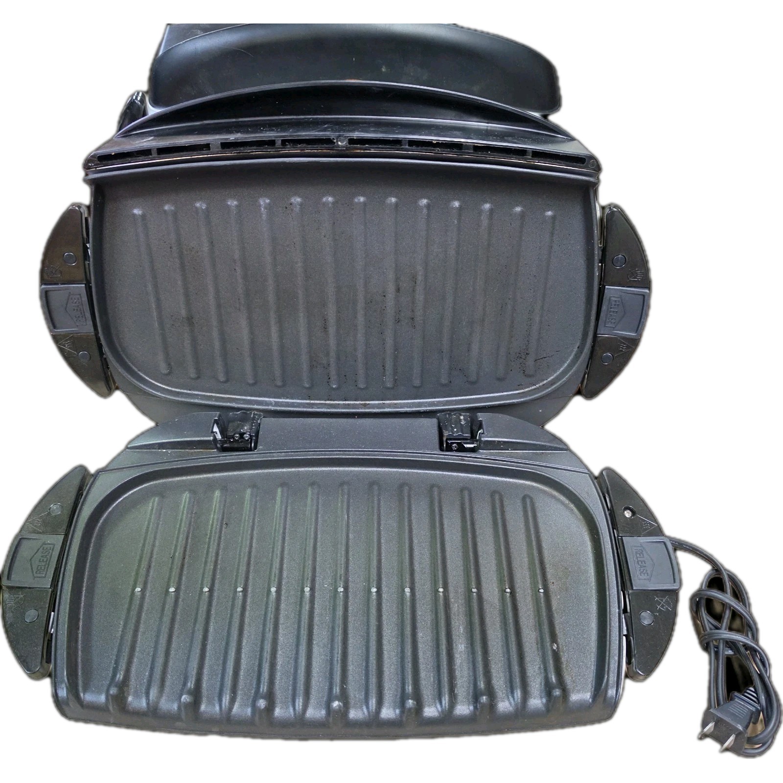 George Foreman The Next Grilleration GRP4 Grilling Machine Removeable Plates