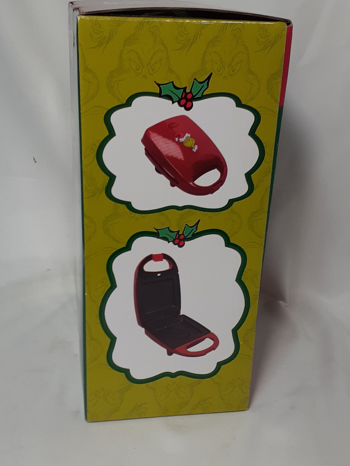 Grinch Grilled Cheese Sandwich Maker Prenza Panini Grille A Panini New,