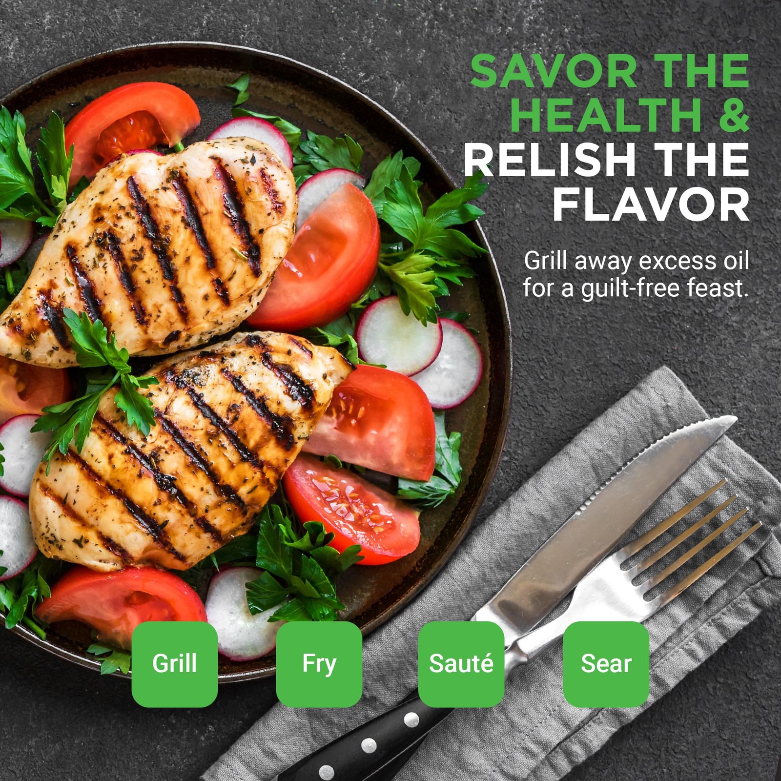 Cast Iron Reversible Griddle 18×10 Inch Flat Top Grill Indoor Outdoor Cooking