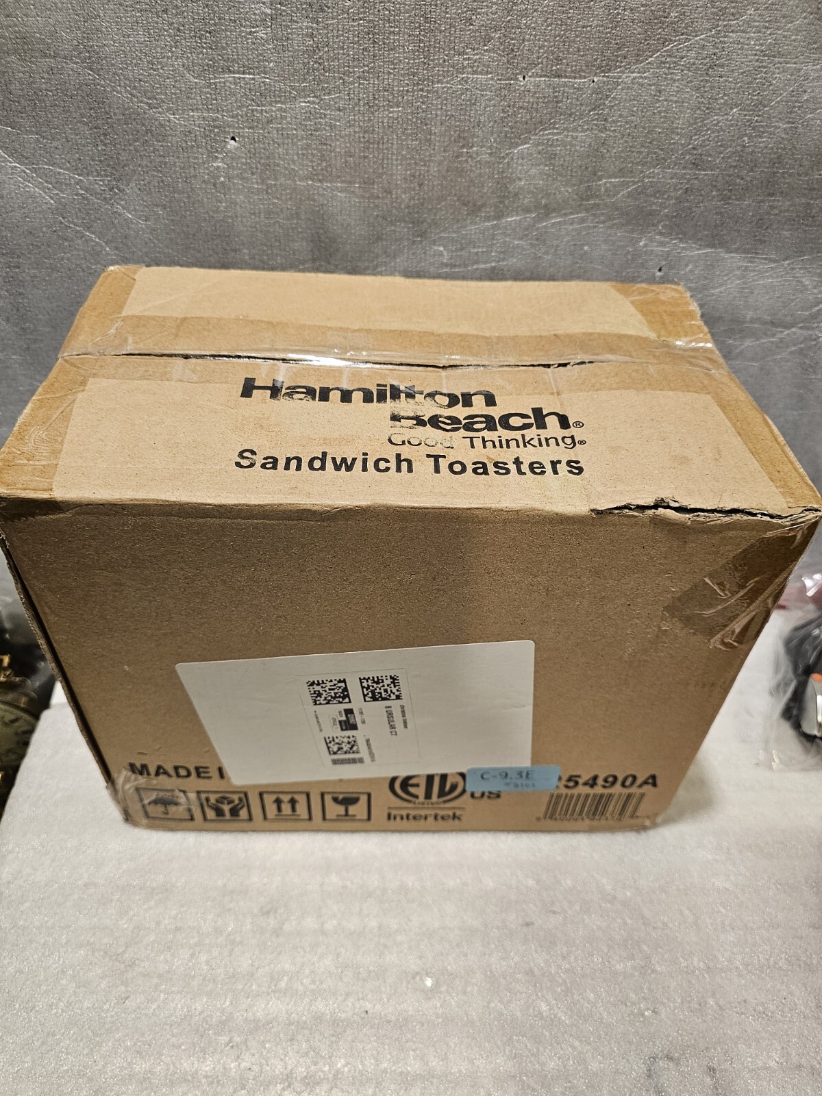 Hamilton Beach 25490A Dual Breakfast Sandwich Toaster – Silver Open Box