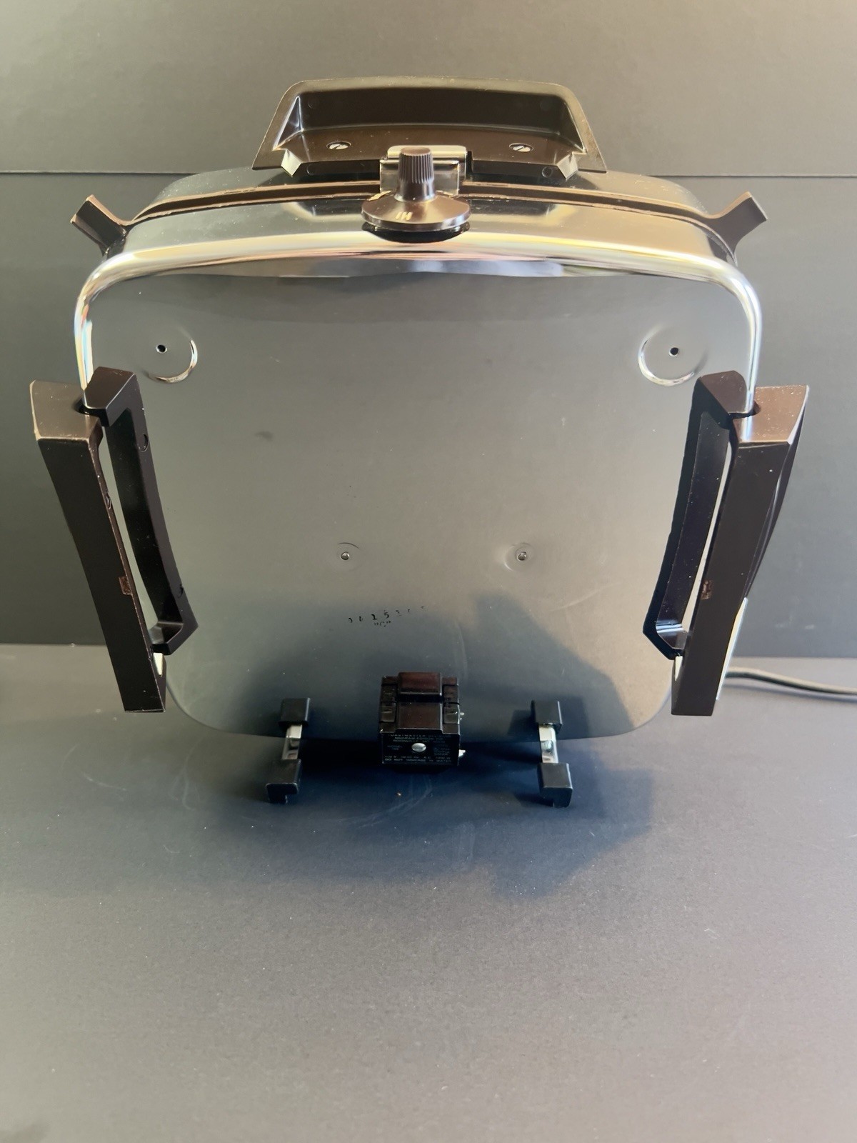 Vintage Toastmaster Electric Griddle / Sandwich Maker Tested Works – Chrome USA
