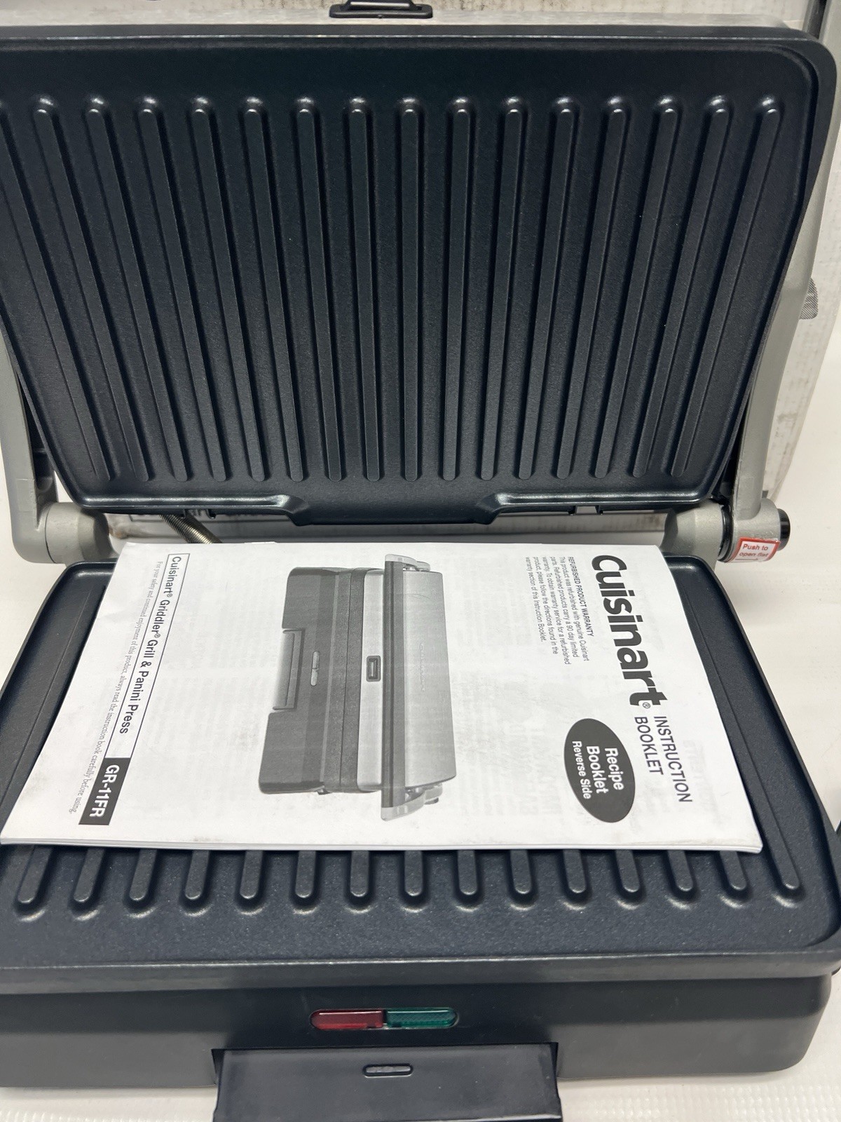 Cuisinart GR-11 Grill Griddler Panini Maker Set