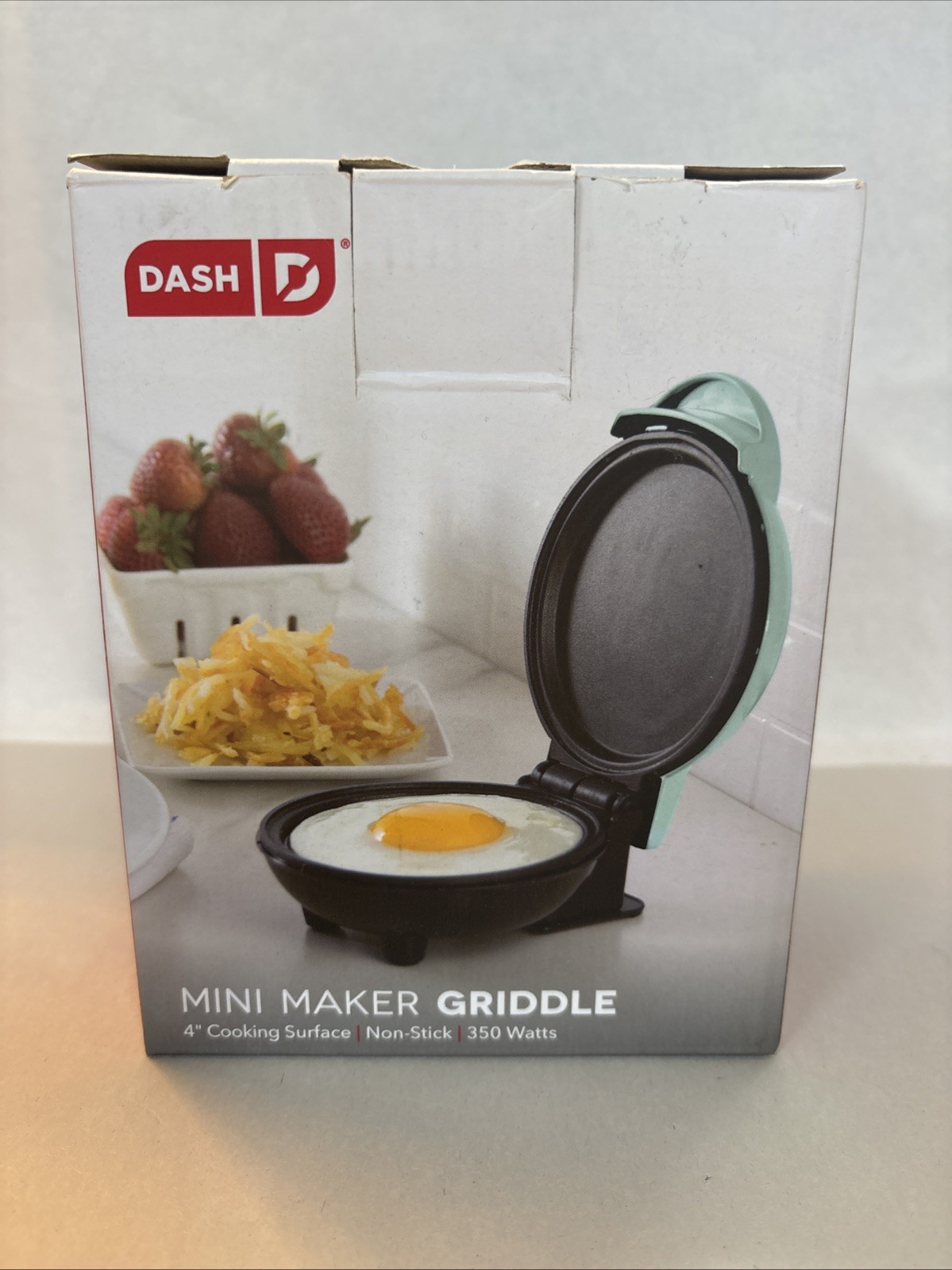 Mini Maker Griddle – Compact Griddle for Creative Homemade Treats Lt Green