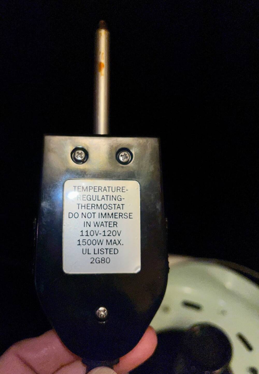 AROMA ELECTRIC HEALTH GRILL AHG-1125 REPLACEMENT PARTS~LID~THERMOSTAT~BASE~EXC C