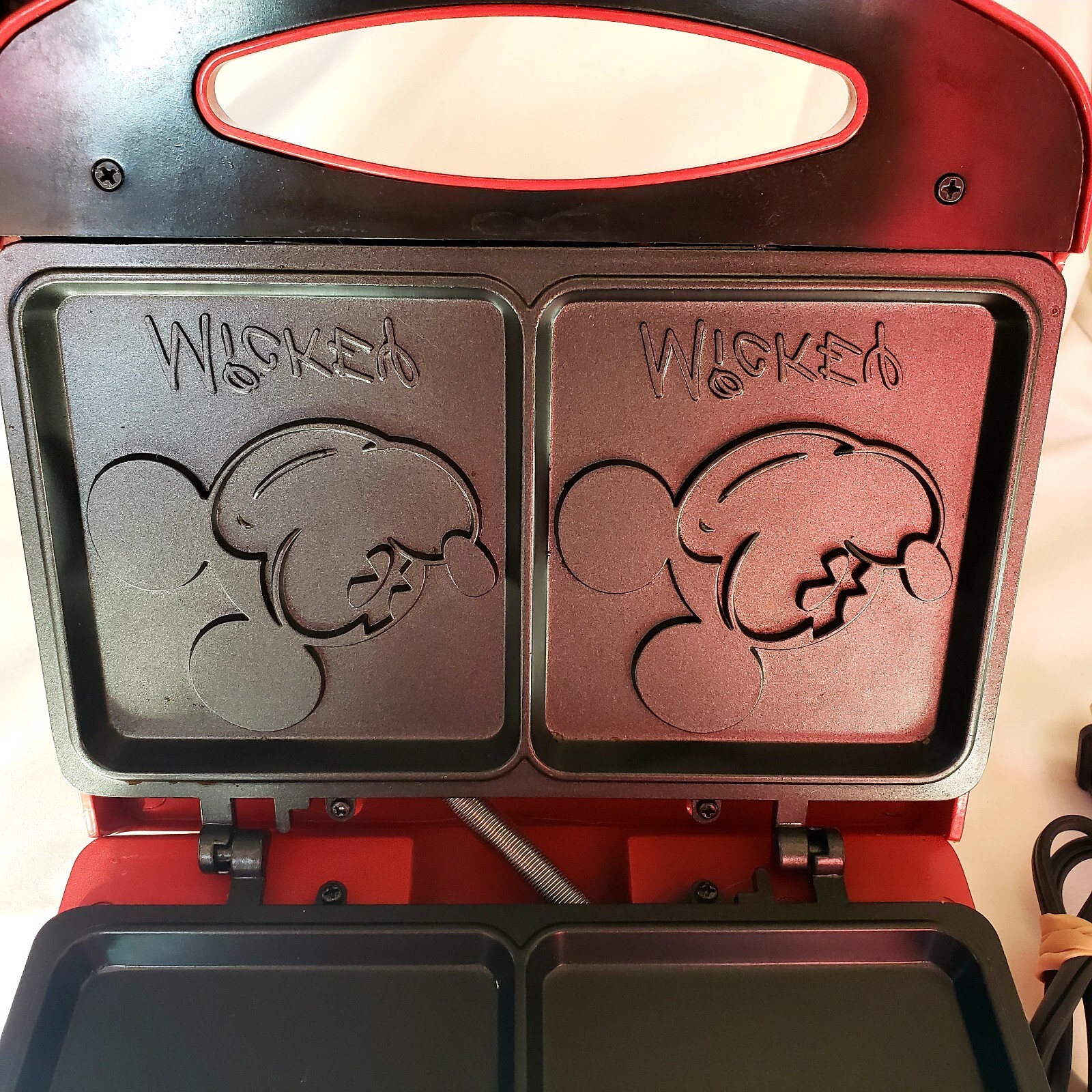 Disney Mickey Mouse French Toast Hot Sandwich Maker DCM-51 600W Tested & Working