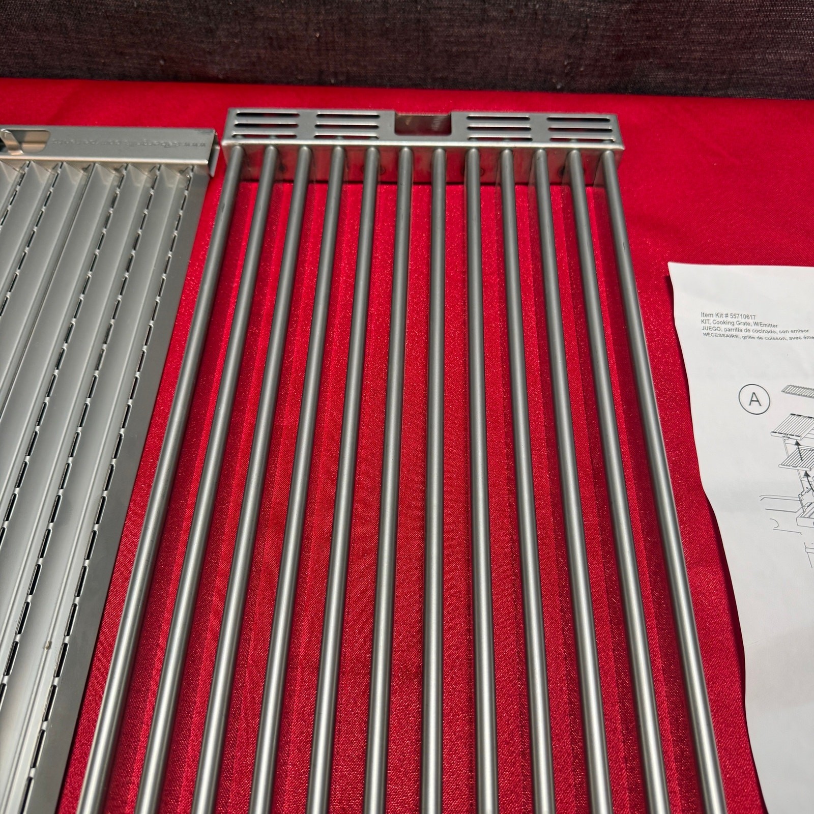 Saber SBR55710617 Grill Cooking Grate & Infrared Emitter Kit 55710617 NEW OEM
