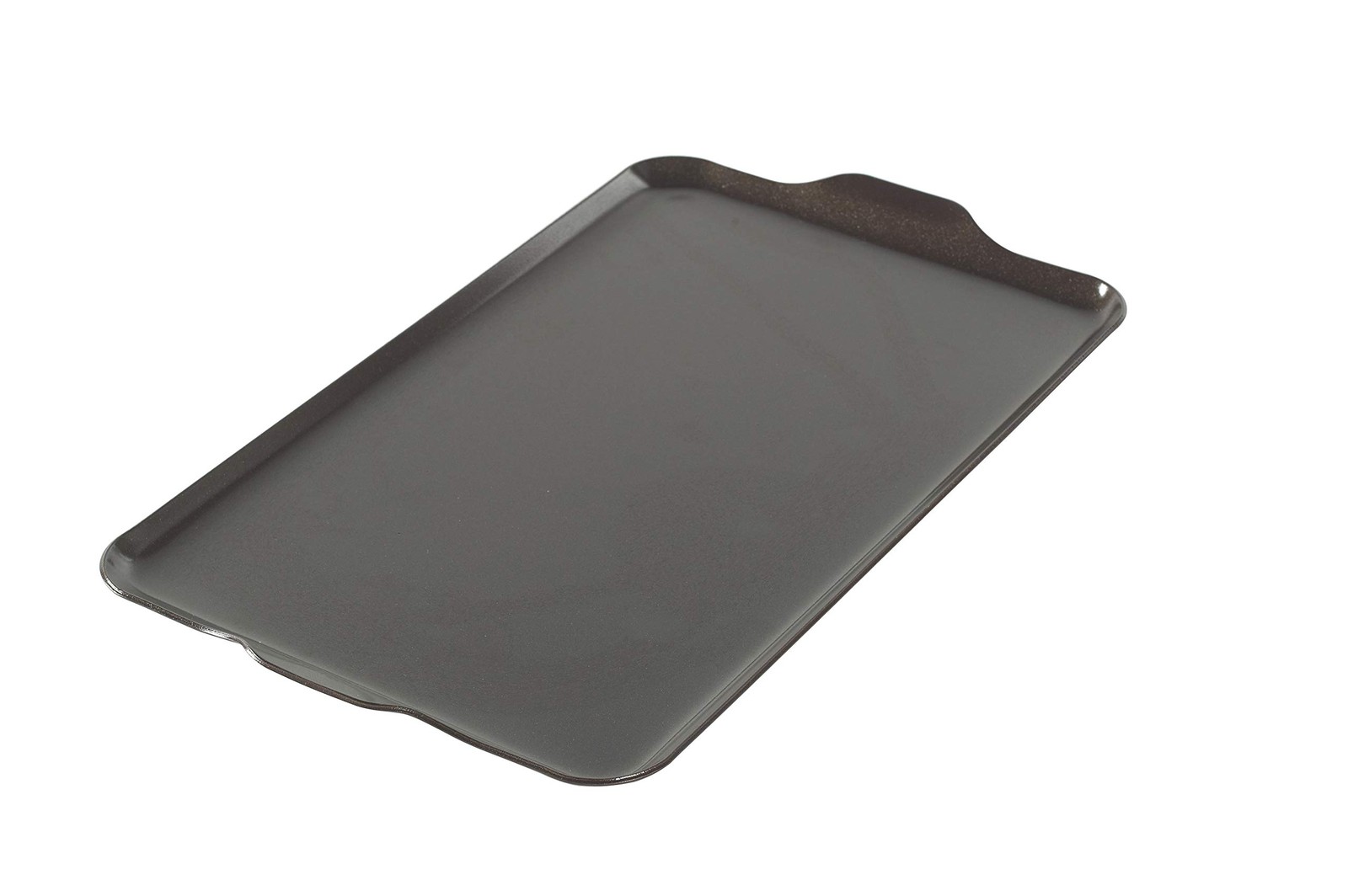 Nordic Ware Two Burner Non-Stick Griddle, 10.3×17.4″, Black