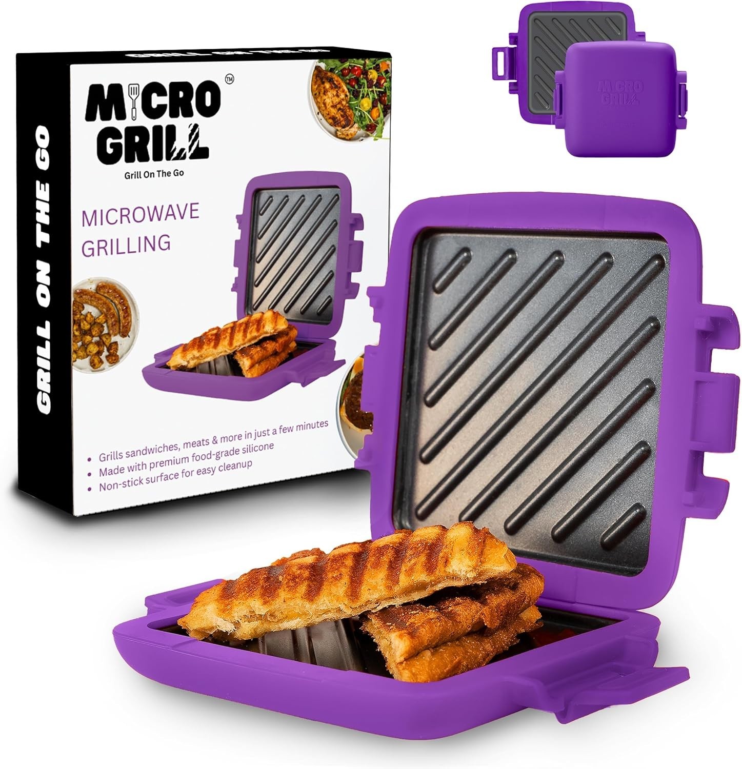 Compact & Dishwasher Safe Toastie Maker – Perfect for Office, Travel, and Homes