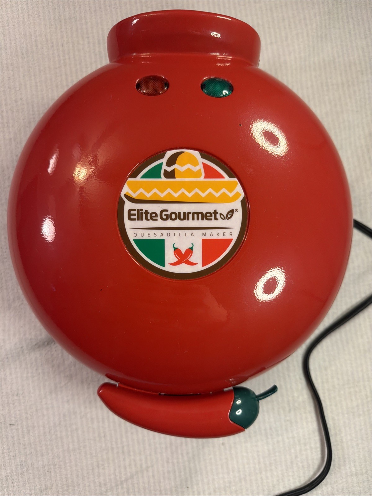 Elite Gourmet Eqd-413 Electric Non-stick 8″ Quesadilla Maker, Easy-sli Tested