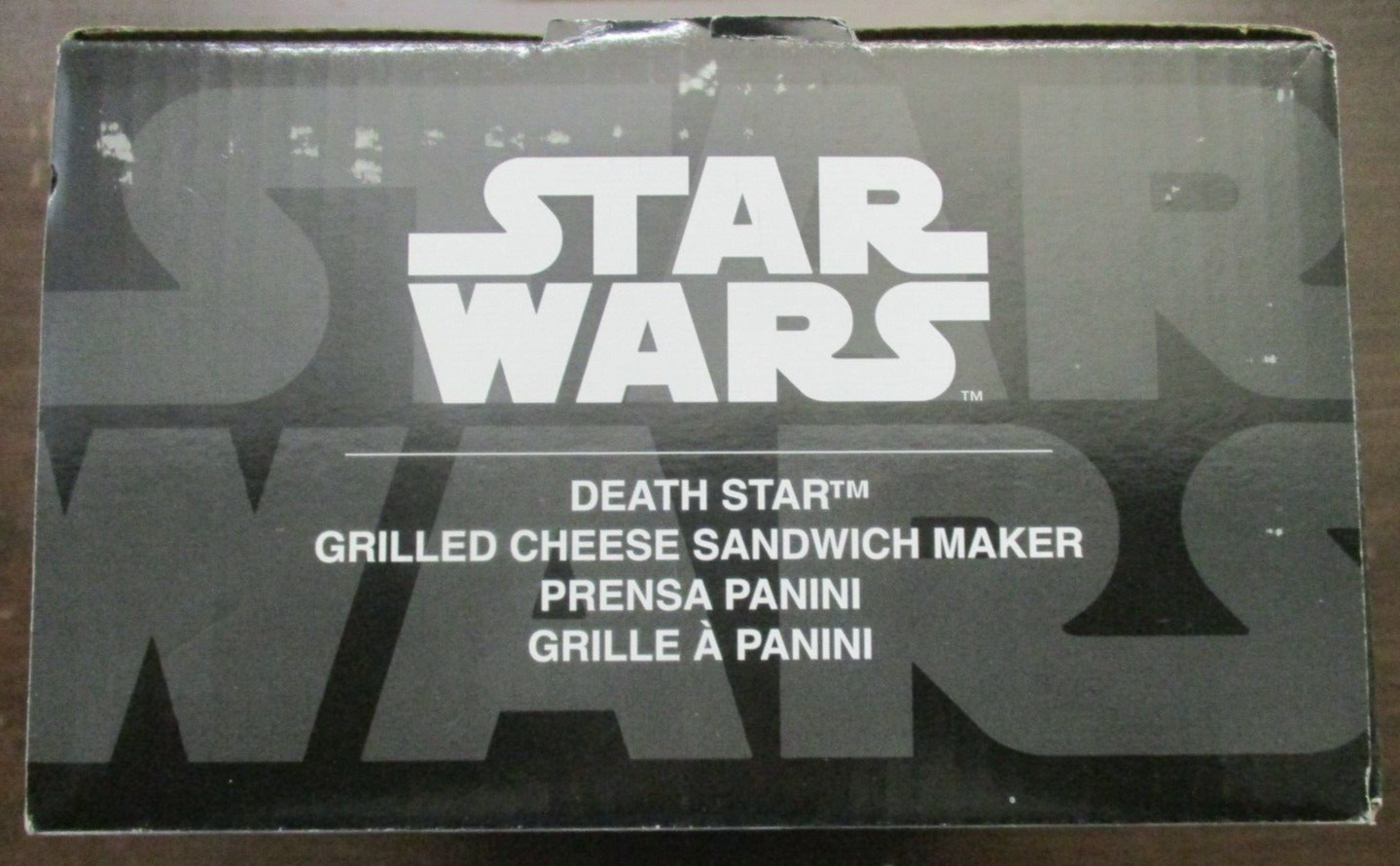 STAR WARS DEATH STAR GRILLED CHEESE SANDWICH MAKER PANINI PRESS NEW NUB DISNEY