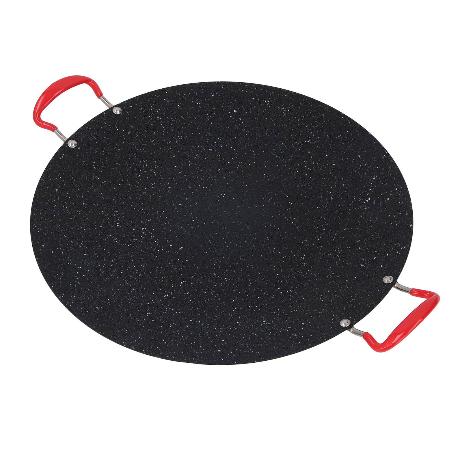Portable BBQ Grill Flat Pan Lightweight Ideal For Outdoor Use Iron Recommended