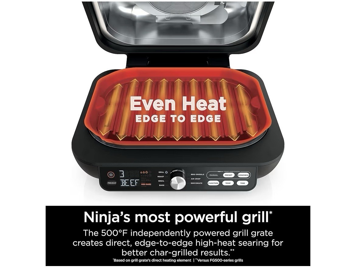 Ninja Foodi IG651 Smart XL Pro 7-in-1 Indoor Grill & Griddle – NEW