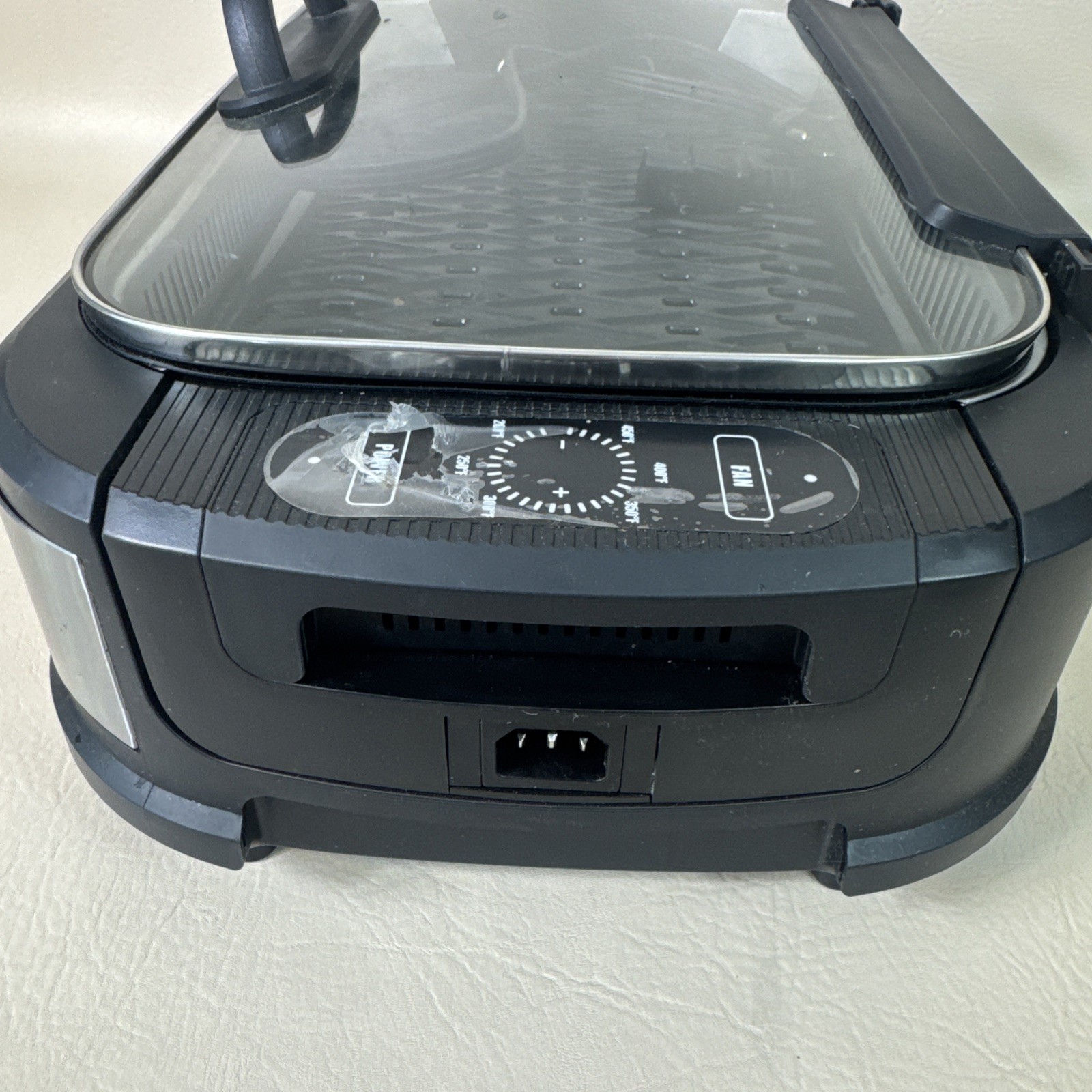 Power XL Indoor Smokeless Grill Pro PG-1500FDR Nonstick Surface Black