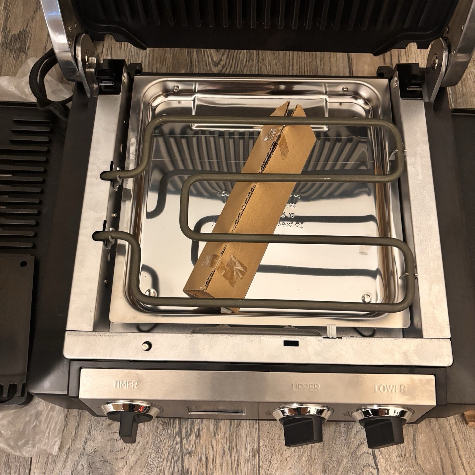 Wolfgang Puck Electric 5-in-1 Grill Griddle Dual Temperature Control BCGL1000 W
