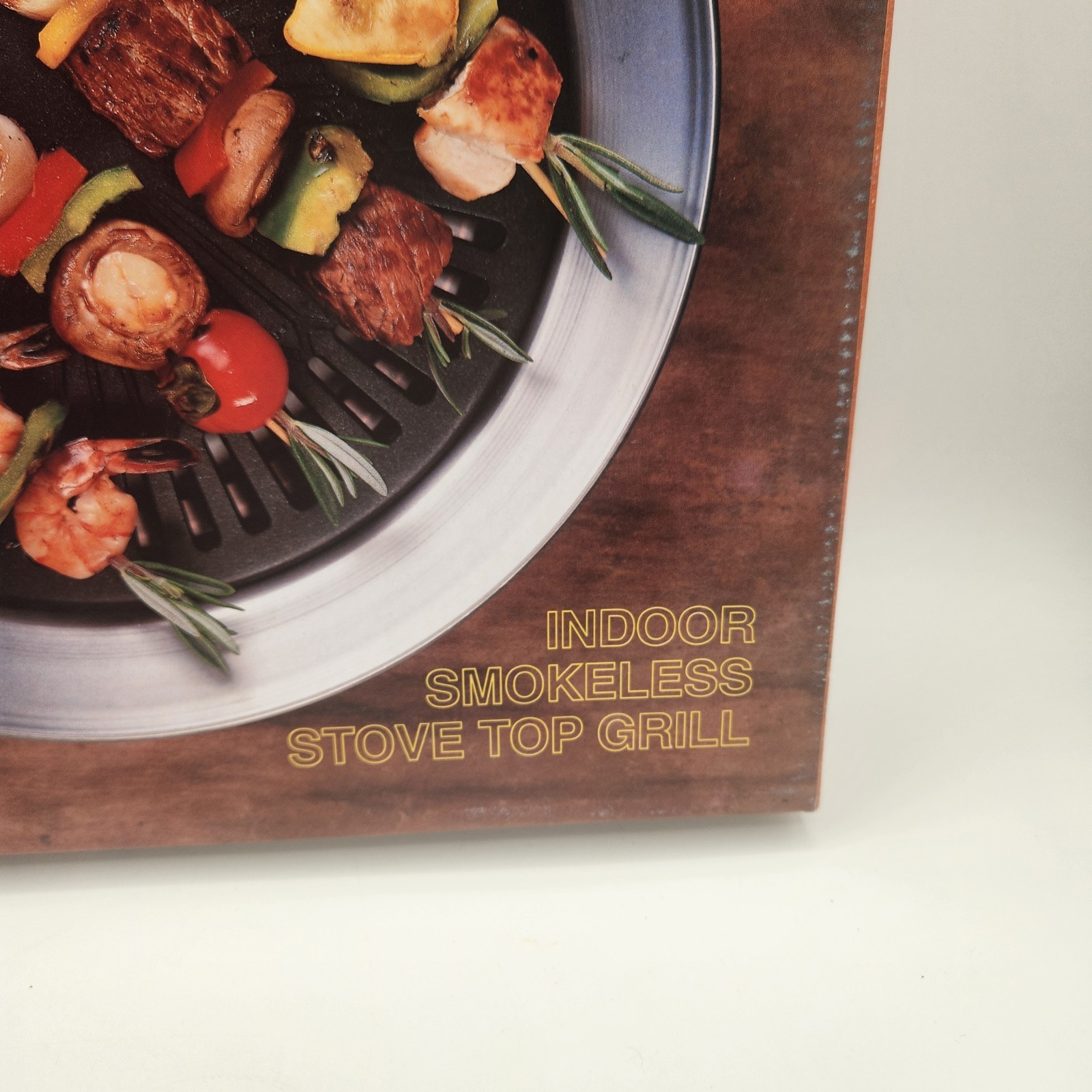 Grill It Professional Model Indoor Smokeless Stove Top Grill 1998 Open Box