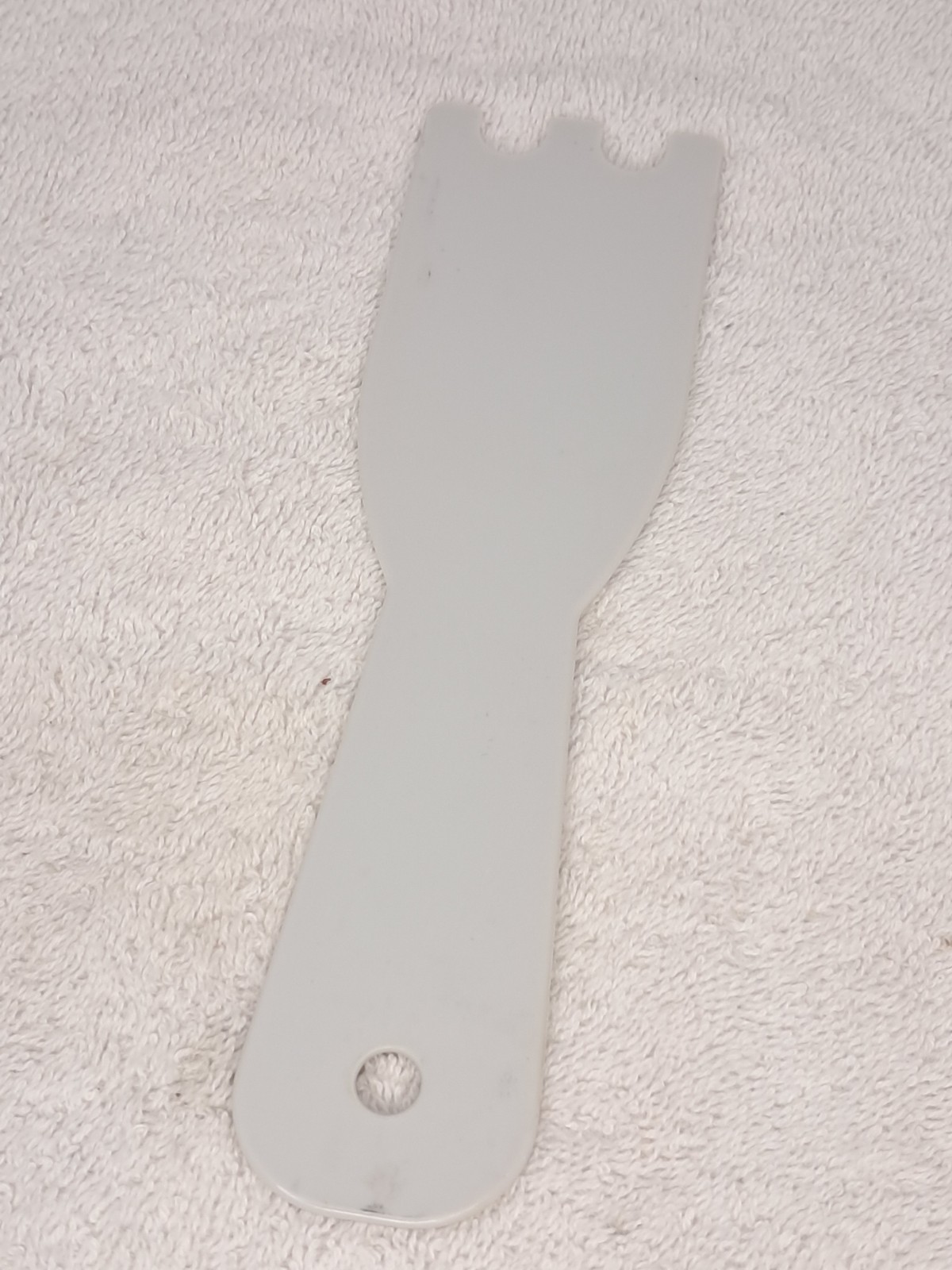 George Foreman Grill Scraper Fork Spatula Light Gray in Color