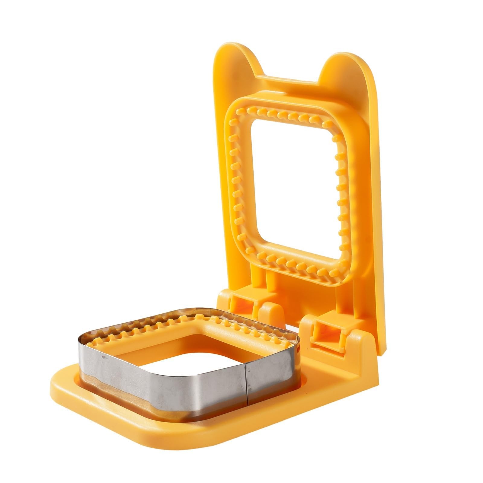 Sandwich Cutter and Sealer, Square Pocket Sandwiches Cutter Uncrustables Make…
