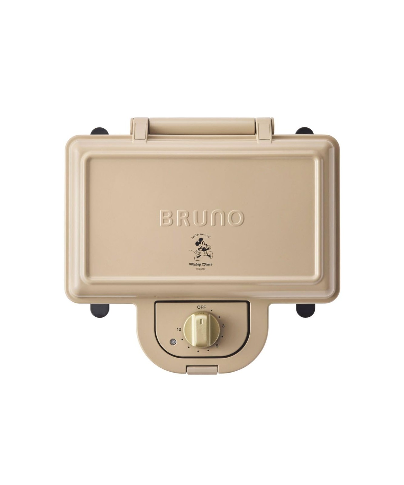 Bruno BOE136-BE Disney Hot Sand Maker Double Mickey Beige Japan Electric Gift