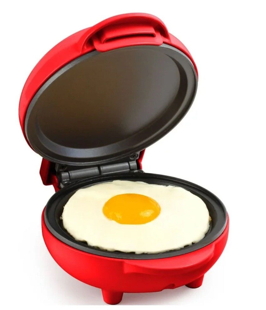 MyMini Personal Electric Griddle, Red
