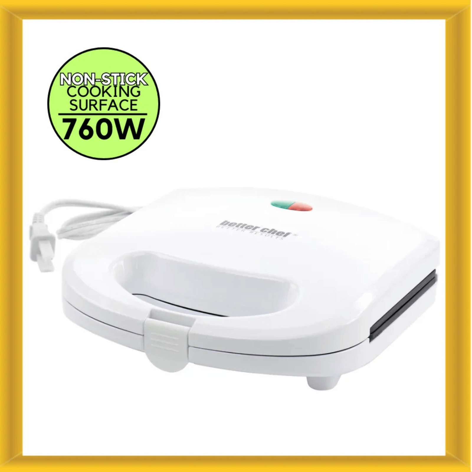 Better Chef Non-Stick Basic Panini / Contact Grill