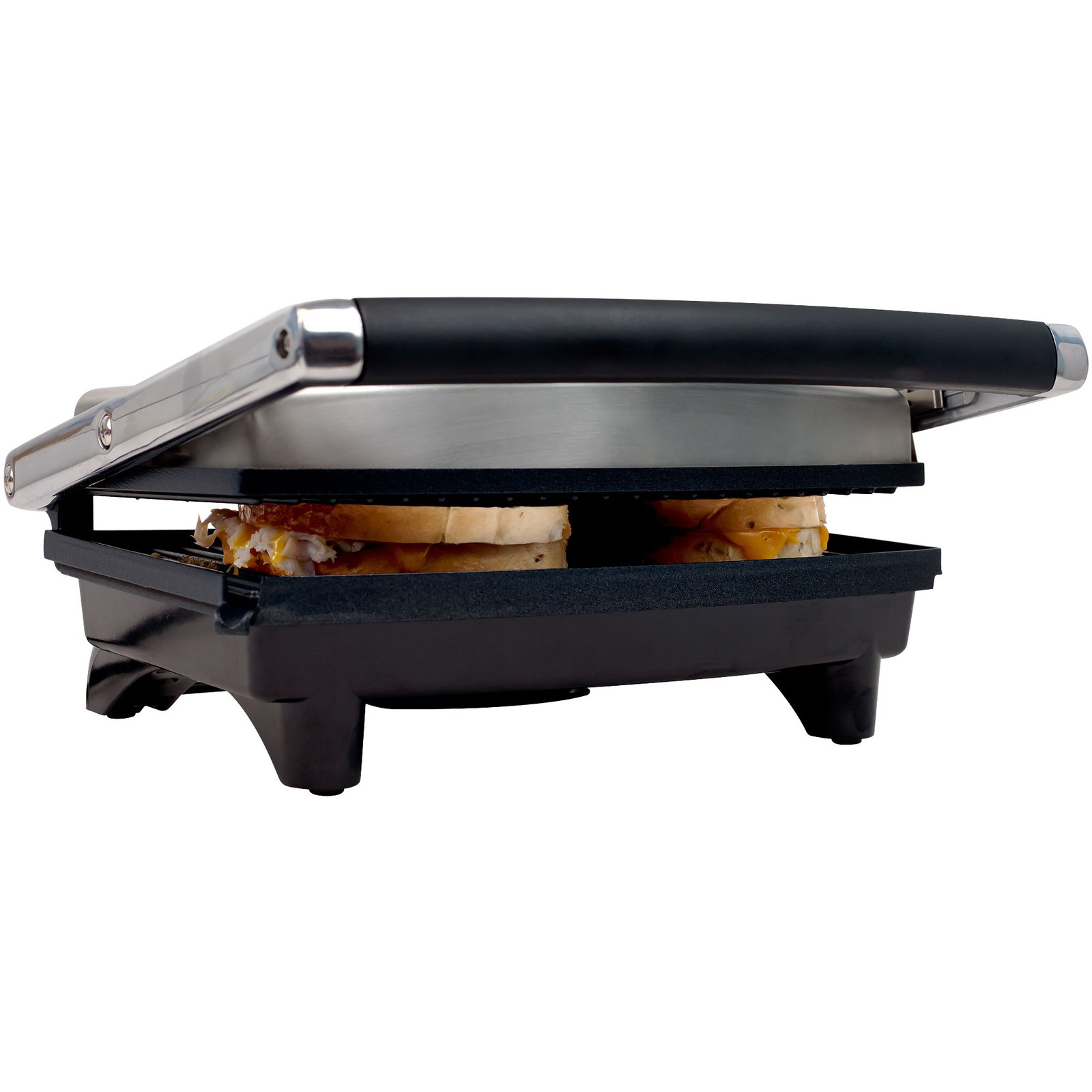 Electric Grill and Panini Press – Non-Stick – Sandwich Steak Chicken