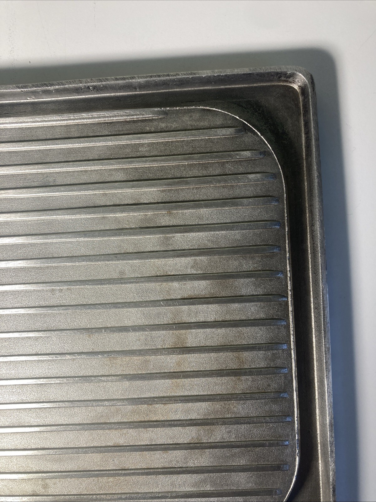 Happy Day Griddle Grill WM B Watkins CO. Evanston, IL Square Patent D-154967 Vtg