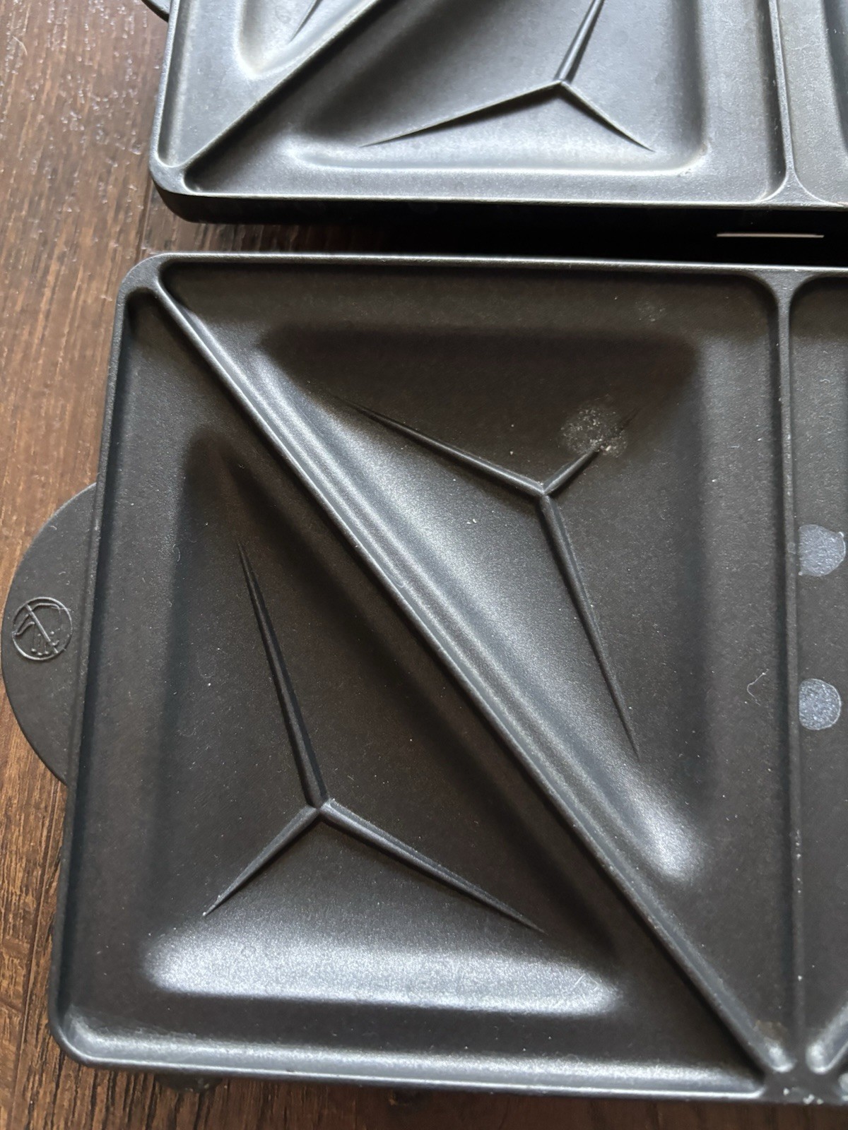 Tefal Avante Sandwich & Waffle Maker Replacement Sandwich Plates 9” x 5”