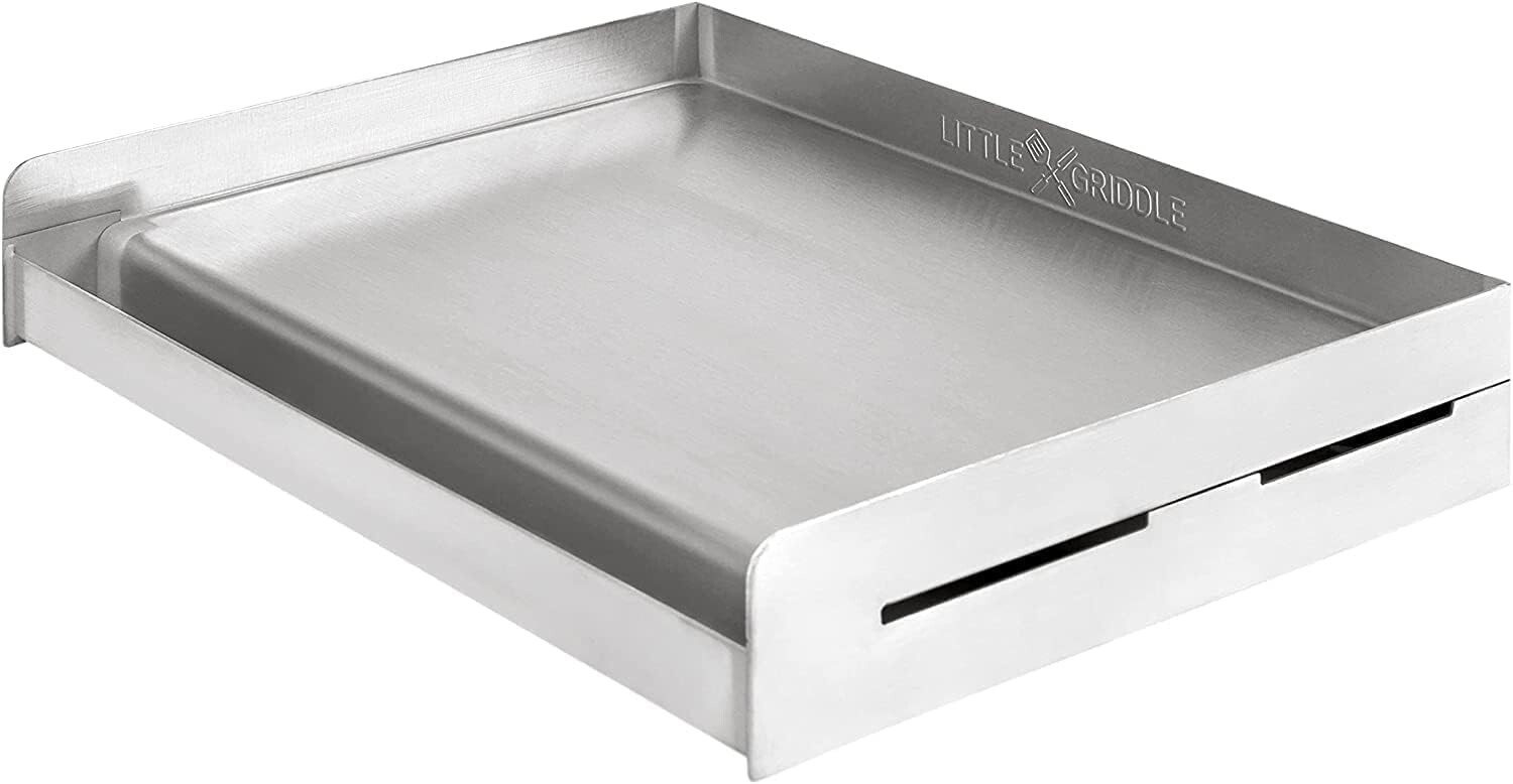 Plancha Universal De Acero Inoxidable Calefaccion Para Parrillas Carbon y Gas US