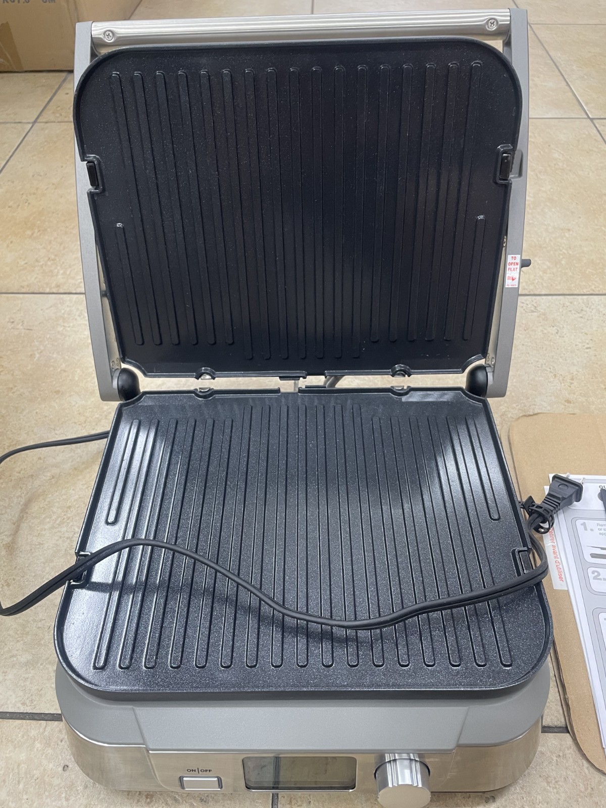 Cuisinart Electric Griddler FIVE Countertop Grill