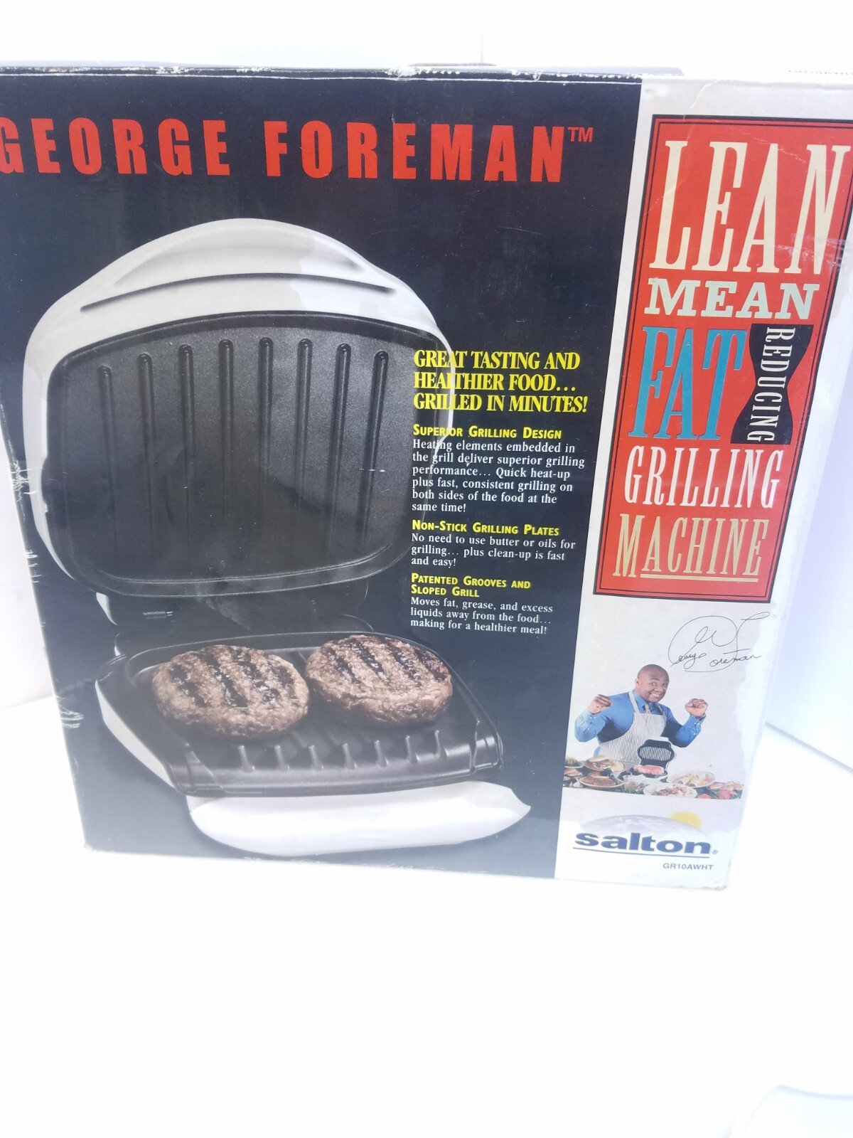 George Foreman grill grilling machine gr-10a 760w