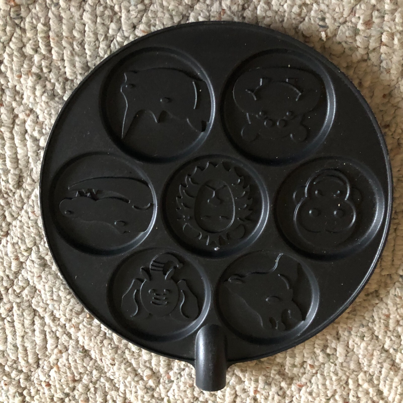 Replacement 10.5″ Nordic Ware Zoo Safari Animal Griddle Pan Only NO HANDLE O4