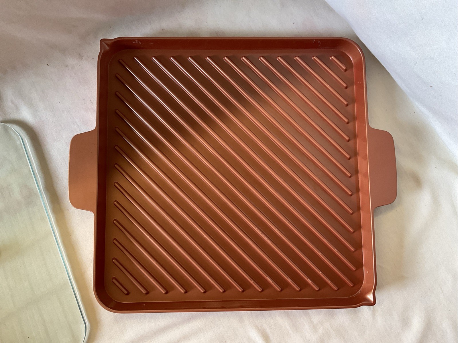 Copper Chef Fry Griddle + Press ST
