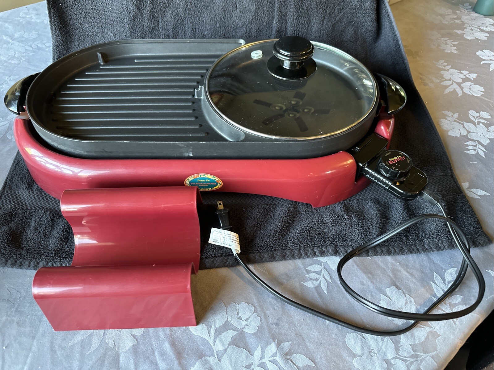 Santa Fe Fajita Maker & More Buffet Non-stick Grill (LISTED ON OTHER SITES)