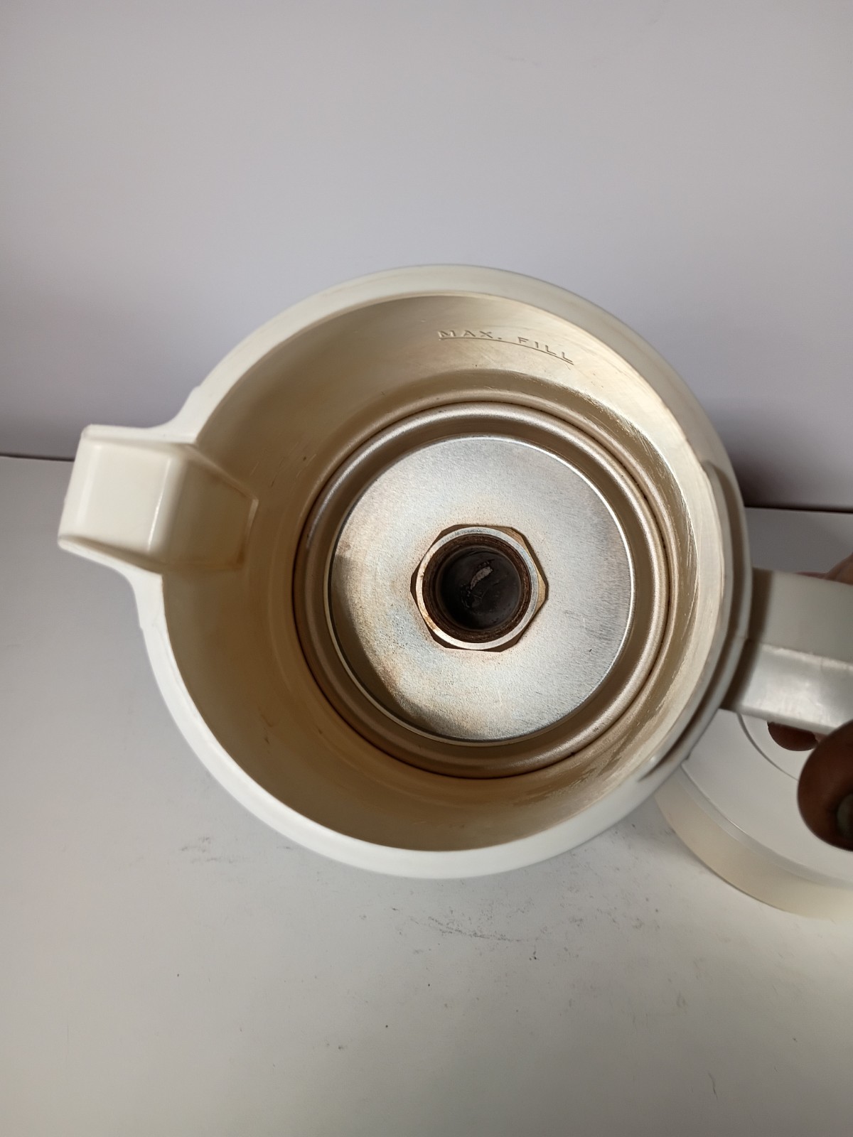 Vintage Blue Floral Regal Poly Hot Pot 5 Cup Electric Tea Coffee Water Kettle