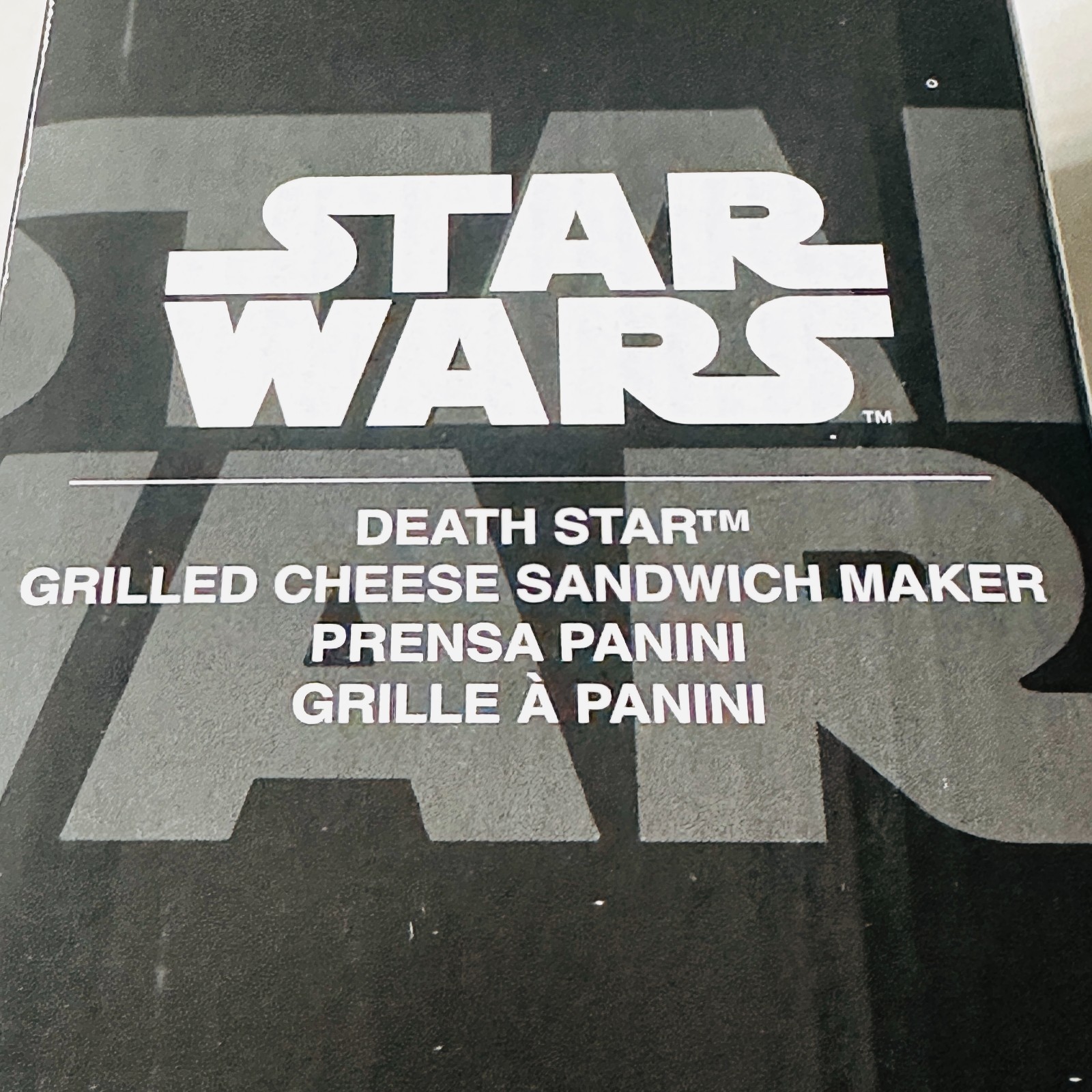 Star Wars Death Star Grilled Cheese Sandwich Maker Press Panini Disney Non Stick
