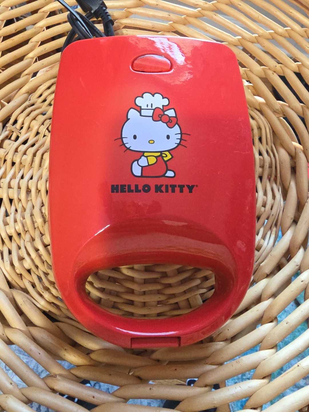 Hello Kitty Grilled Cheese Panini Sandwich Maker Kawaii Sanrio NWOB