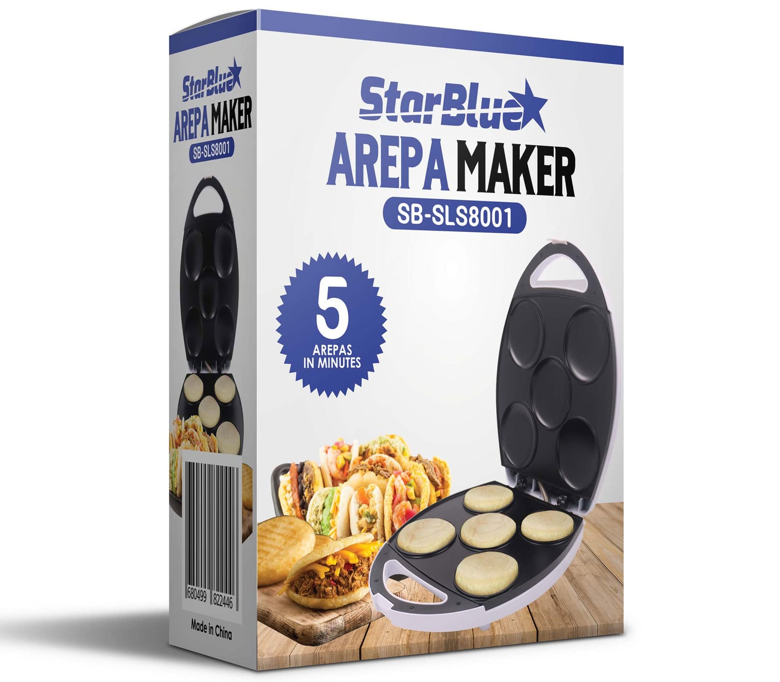 Electric Arepa Maker and Mini Pancake Maker by with FREE Arepa Recipes eBook …