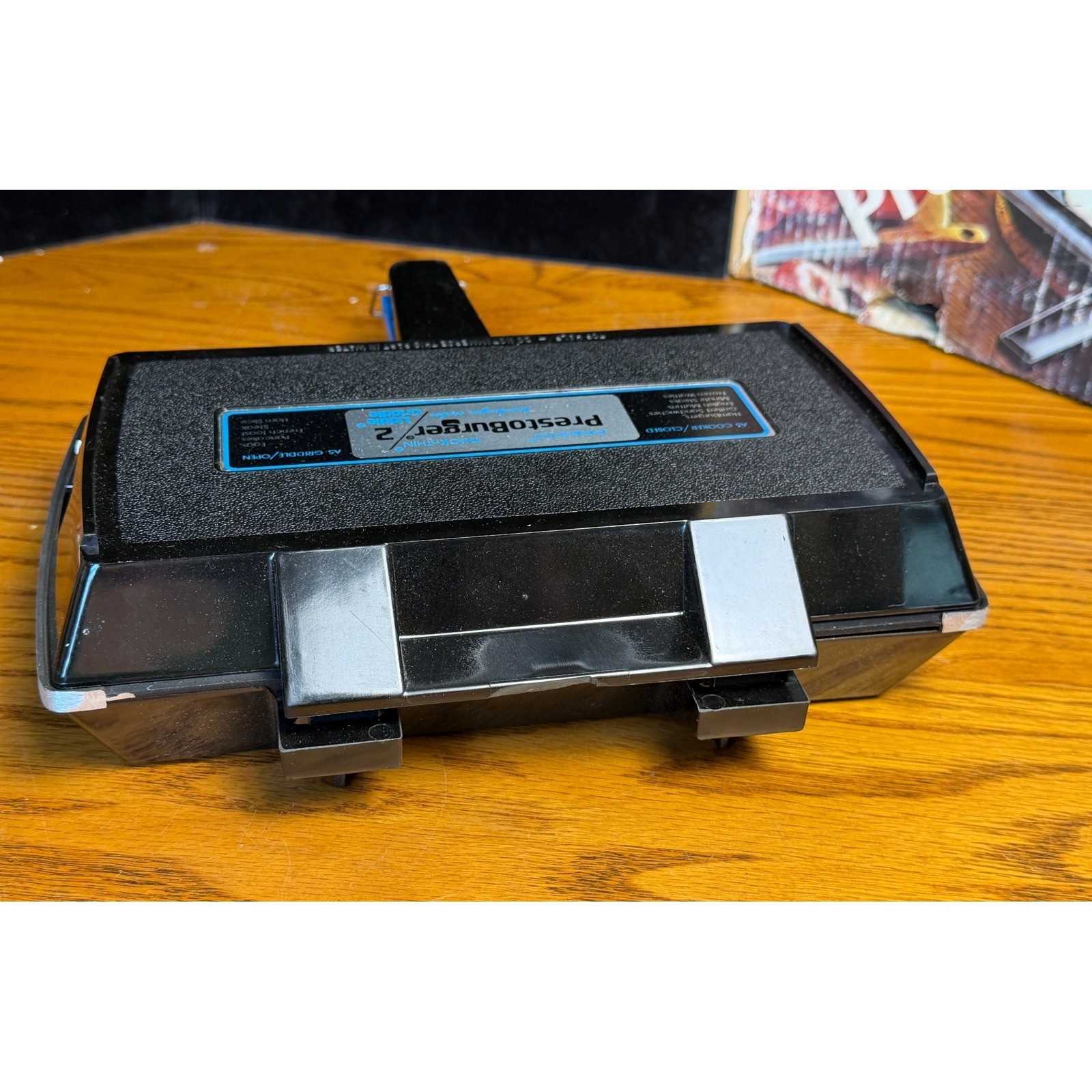 Vintage Presto-PrestoBurger 2: Thick n Thin Hamburger Cooker, Liddle Griddle
