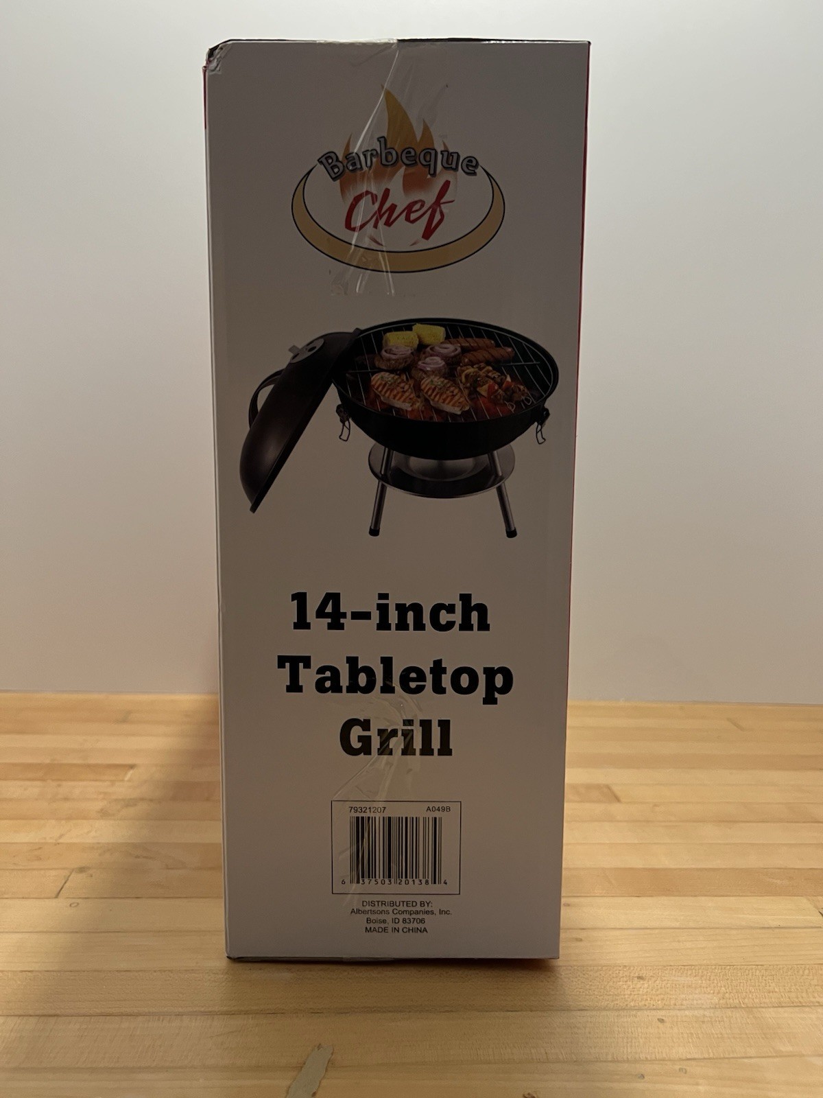 Barbeque Chef, 14 Inch Tabletop Grill, Outdoor Use Only, Ships from Arizona