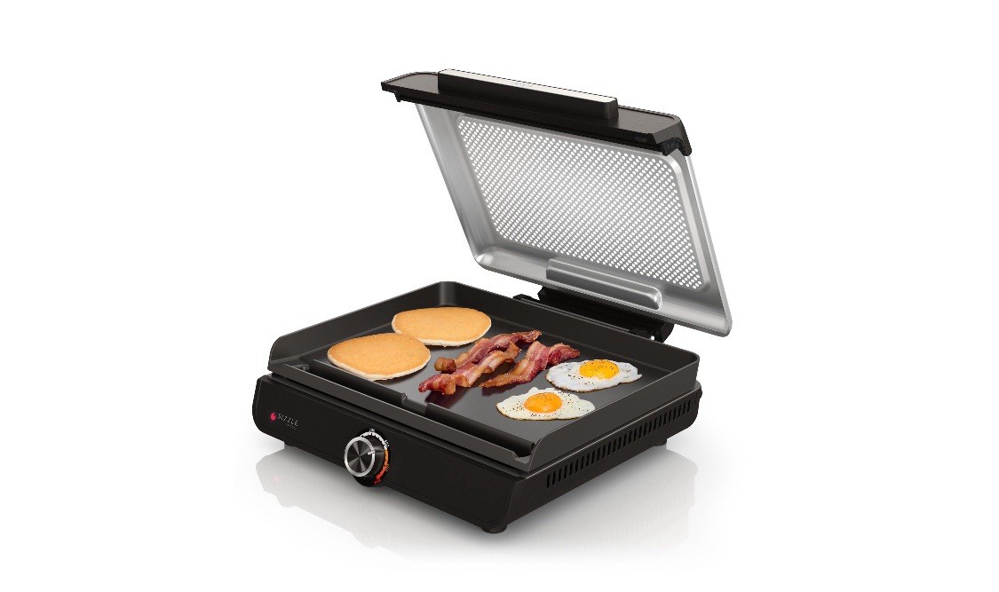 Ninja Sizzle Indoor Griddle 14” Electric Flat Top Grill Smoke Free 500°F