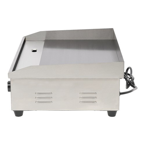 22 Inch BBQ Electric Countertop Griddle Flat Grill Commercial Grill Plate 3000W