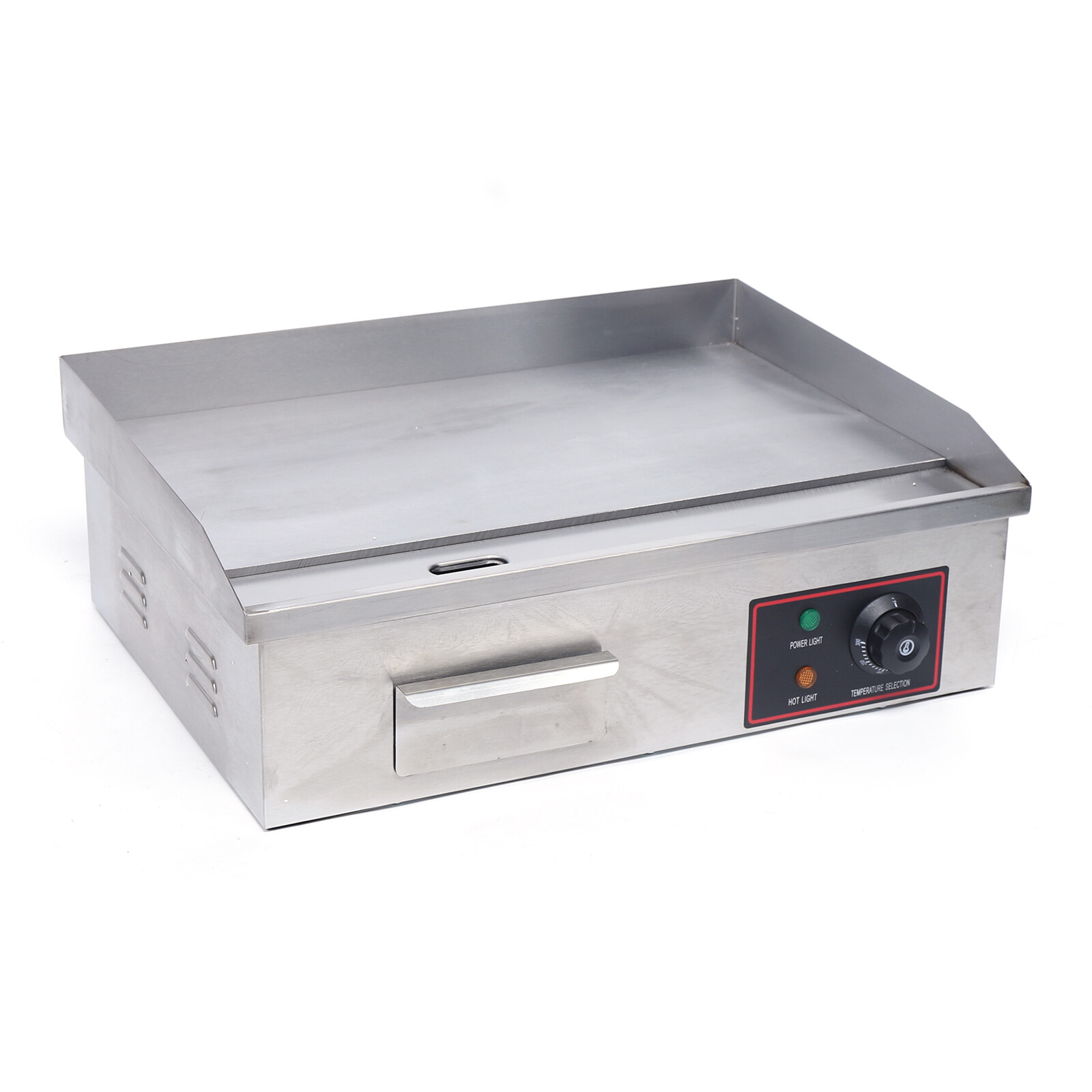 22″ Electric Grill Griddle Commercial Non Stick Flat Top Grill Indoor Countertop