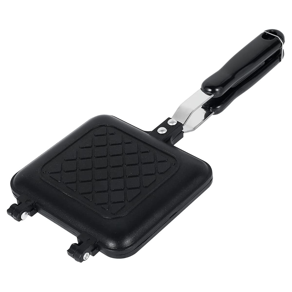 Stovetop Sandwich Toaster Maker Non-Stick Panini Press Camping Grill Pan