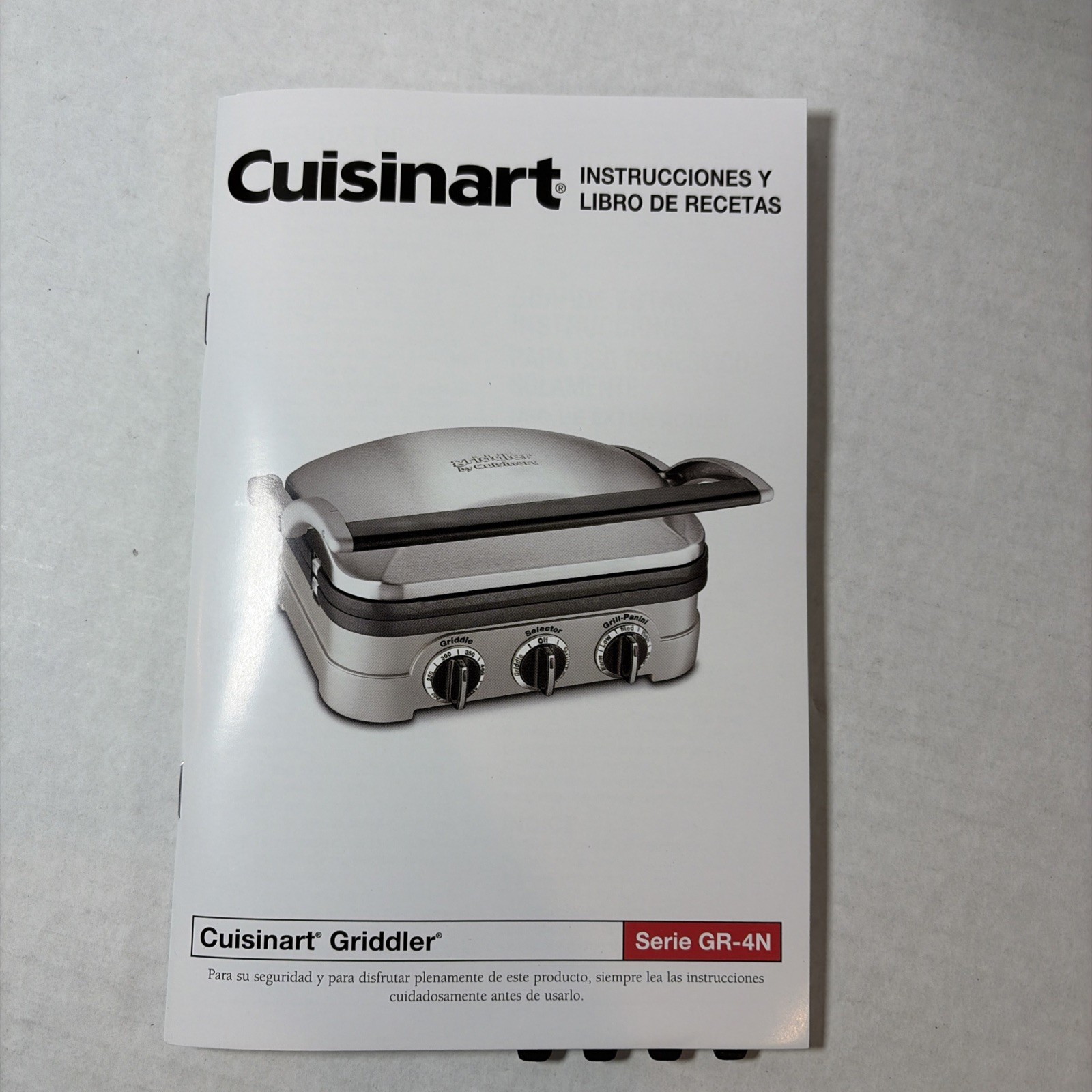 Cuisinart Griddler Indoor Grill & Griddle 5-in-1