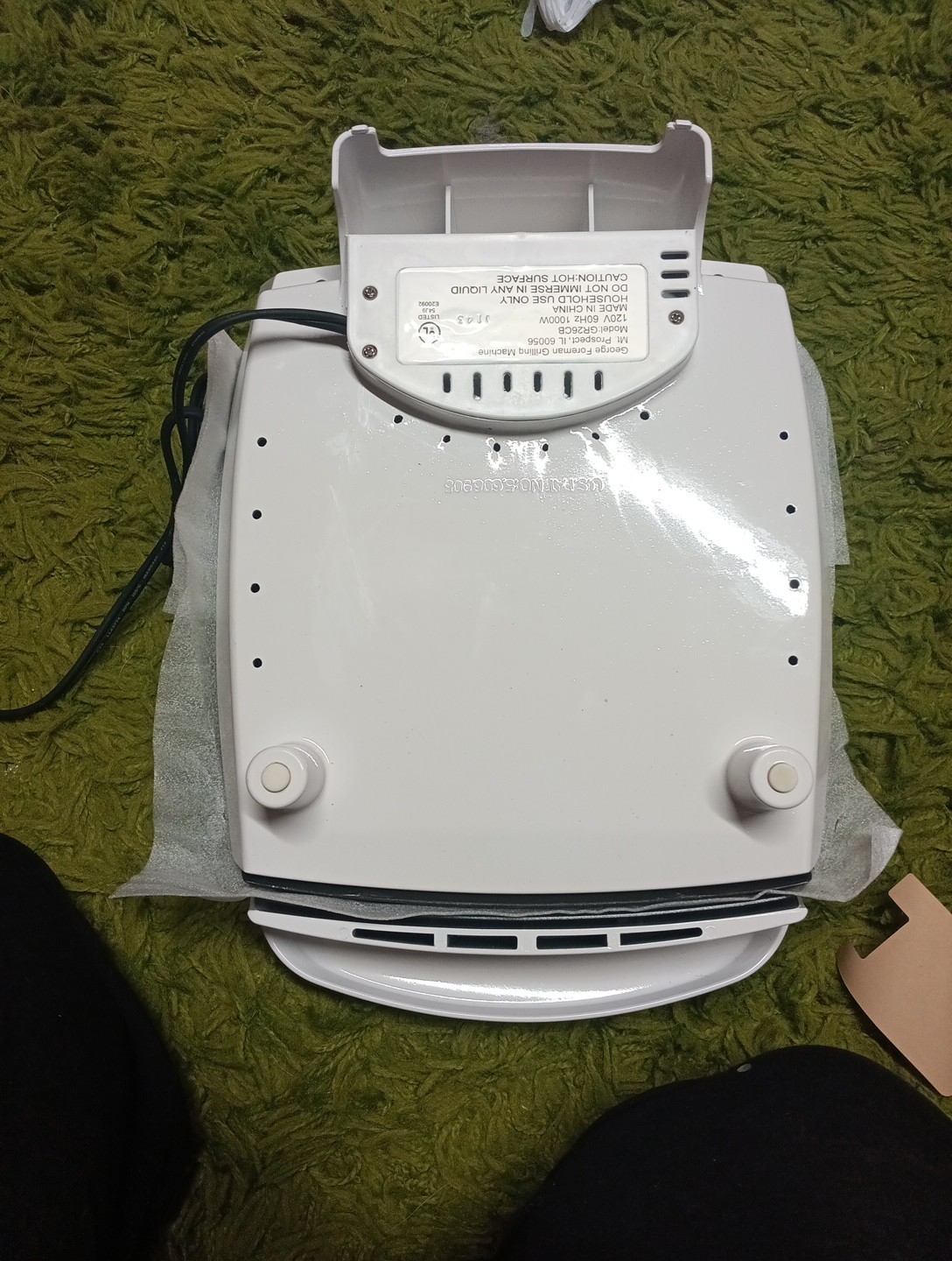 George Foreman GR26CB XL Indoor Grill